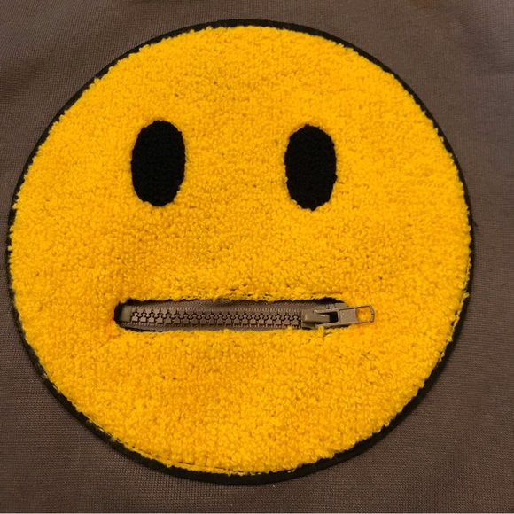 😐Emoji Face Hoodie - Picture 2 of 8
